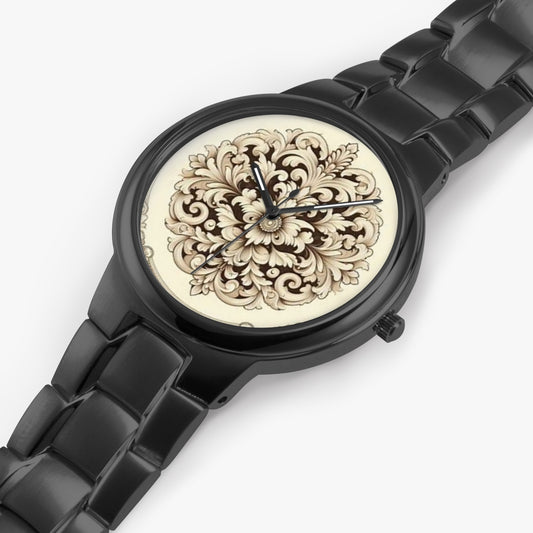 Exclusive quartz stainless steel watch